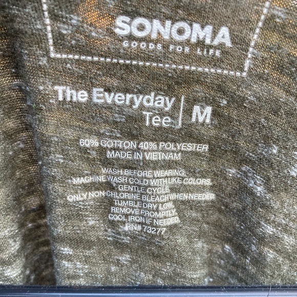 Second Amendment Sports Logo on Lightweight V-Neck Top by Sonoma - Picture 3 of 4